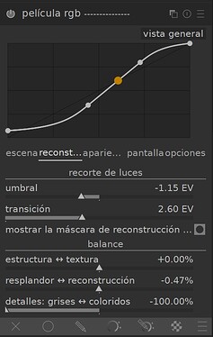 reconstruccion filmic